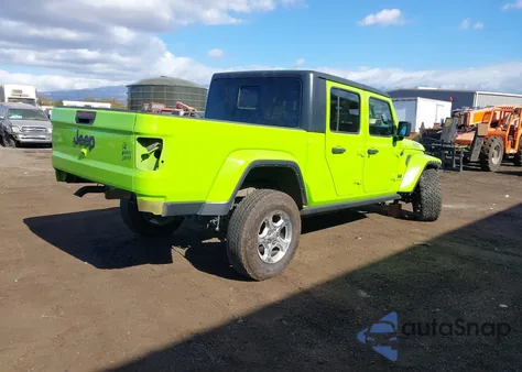 2021 Jeep Gladiator Willys 4X4 из США, поврежденный, VIN 1C6HJTAG9ML619155